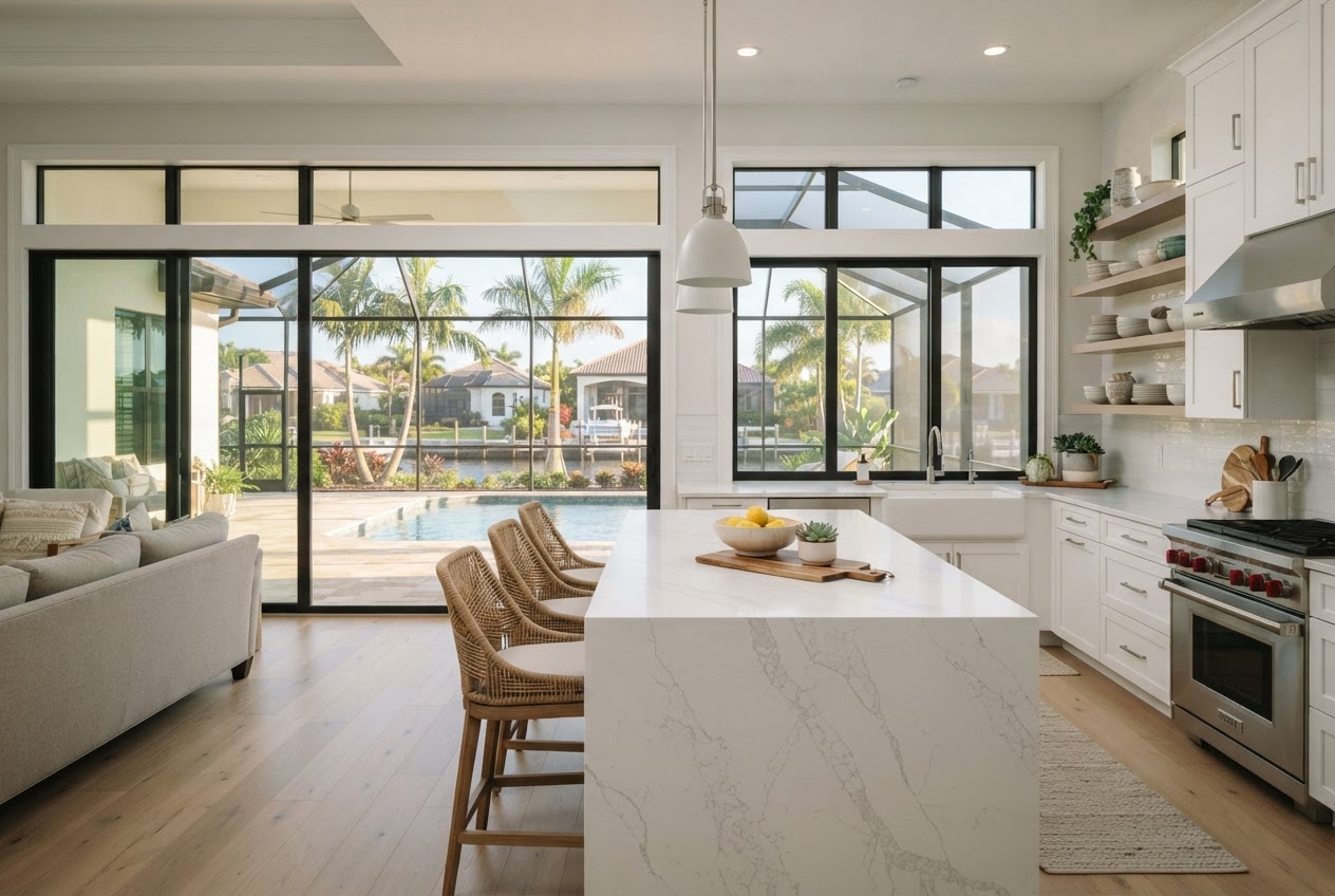 A bright Southwest Florida kitchen